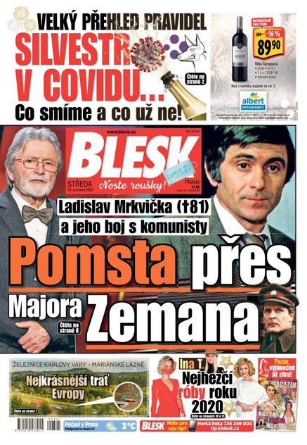 Blesk - 30.12.2020