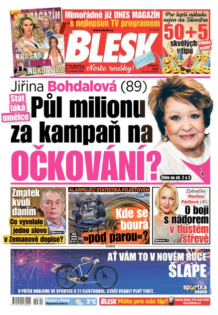 Blesk - 31.12.2020