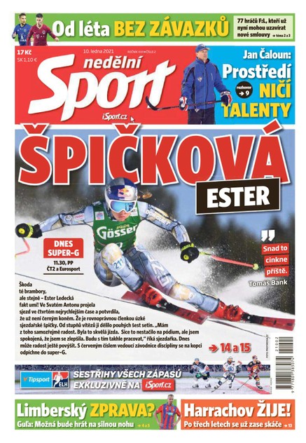 Nedělní Sport - 10.1.2021