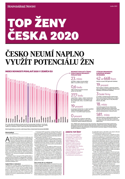HN 018 - 27.1.2021 příloha TOP ženy Česka 2020