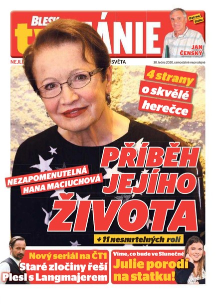 Blesk Tv manie - 30.1.2021