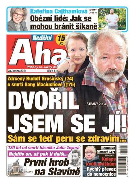 Nedělní AHA! - 31.1.2021