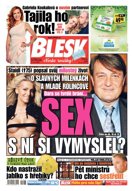 Blesk - 3.2.2021