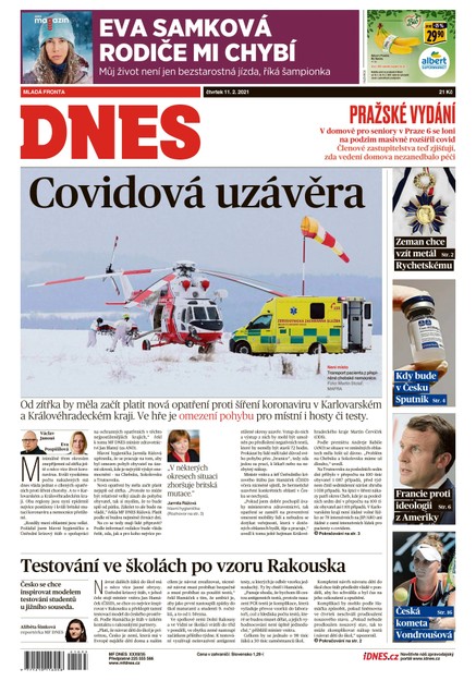 MF DNES - 11.2.2021