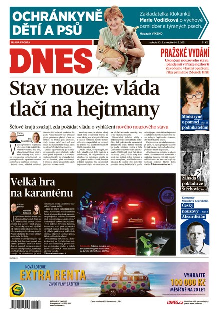 MF DNES - 13.2.2021