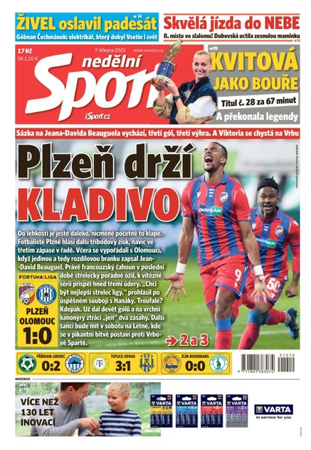 Nedělní Sport - 7.3.2021