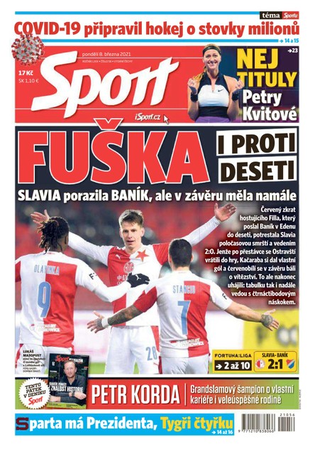 Sport - 8.3.2021