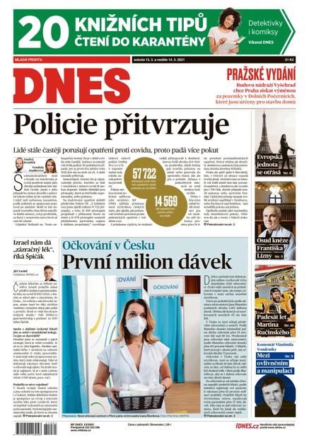 MF DNES - 13.3.2021