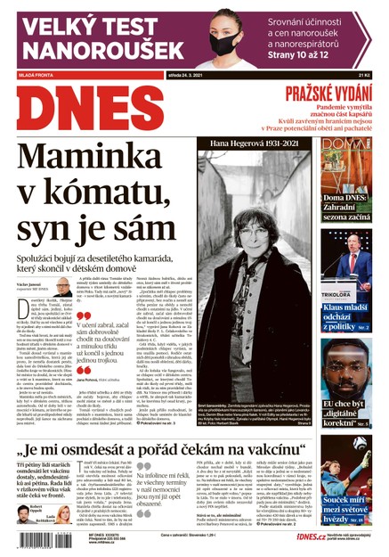 MF DNES - 24.3.2021