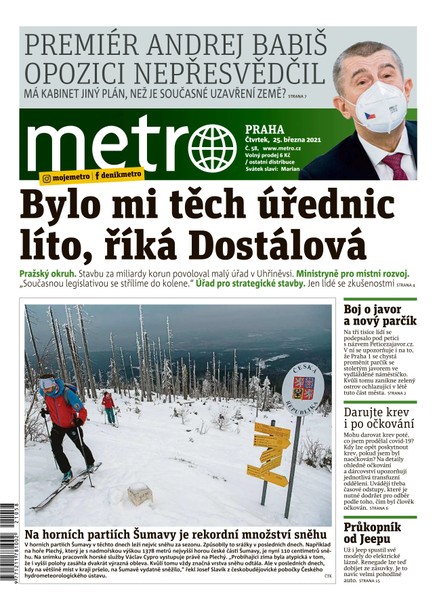 METRO - 25.3.2021