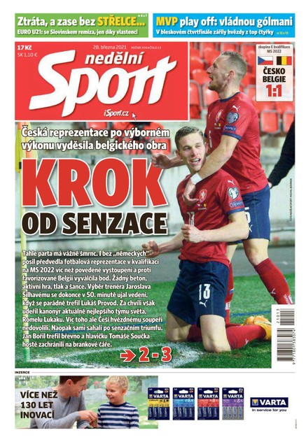 Nedělní Sport - 28.3.2021