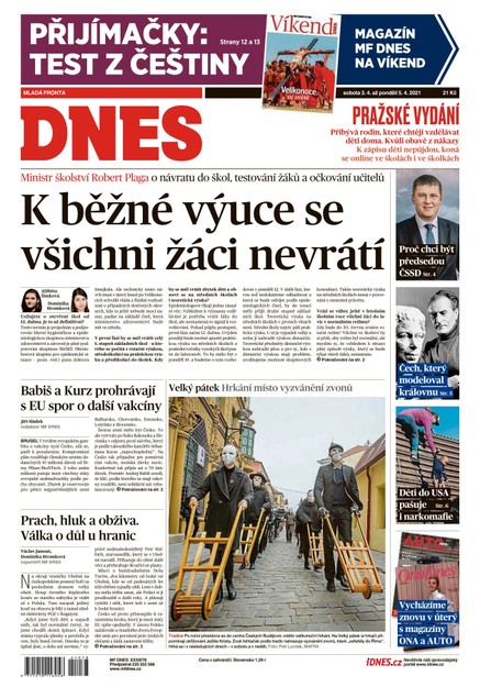 MF DNES - 3.4.2021