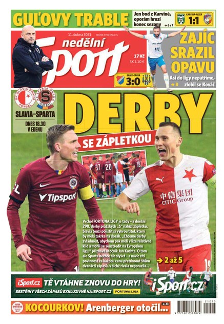 Nedělní Sport - 11.4.2021