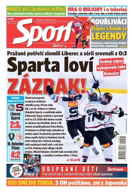 Sport - 14.4.2021