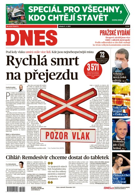 MF DNES - 21.4.2021