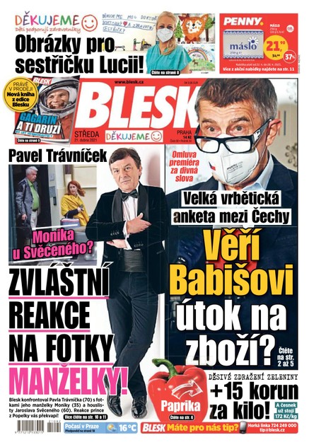 Blesk - 21.4.2021