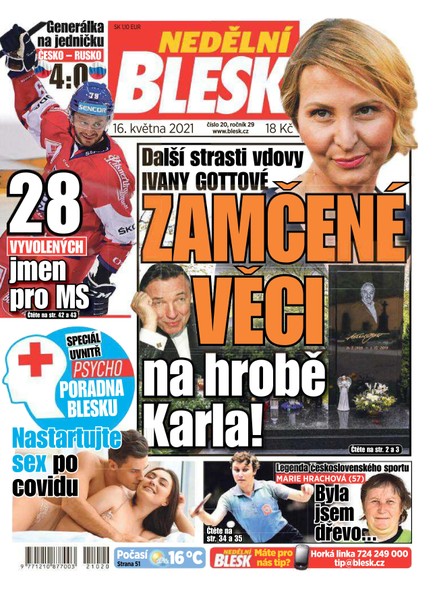Nedělní Blesk - 16.5.2021