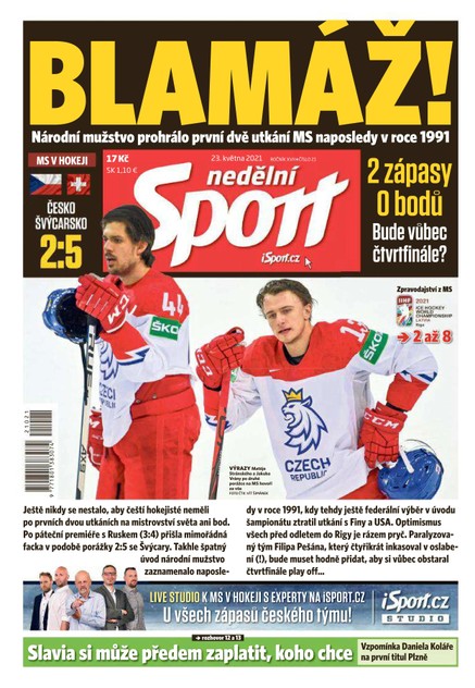 Nedělní Sport - 23.5.2021