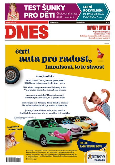 MF DNES - 25.5.2021