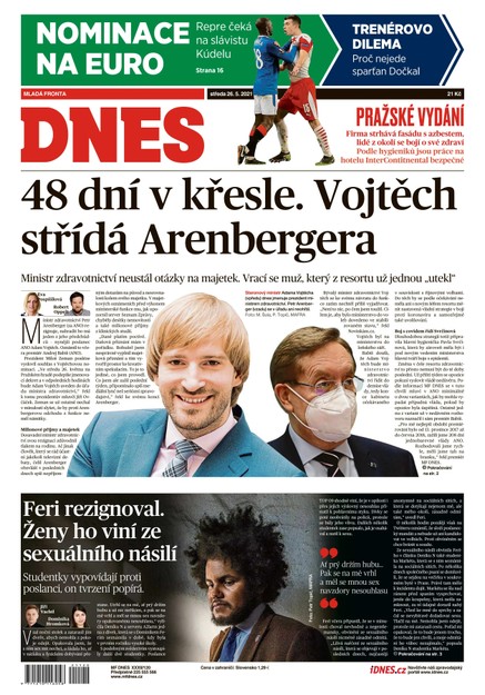 MF DNES - 26.5.2021