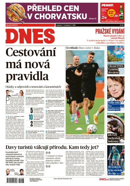 MF DNES - 3.7.2021