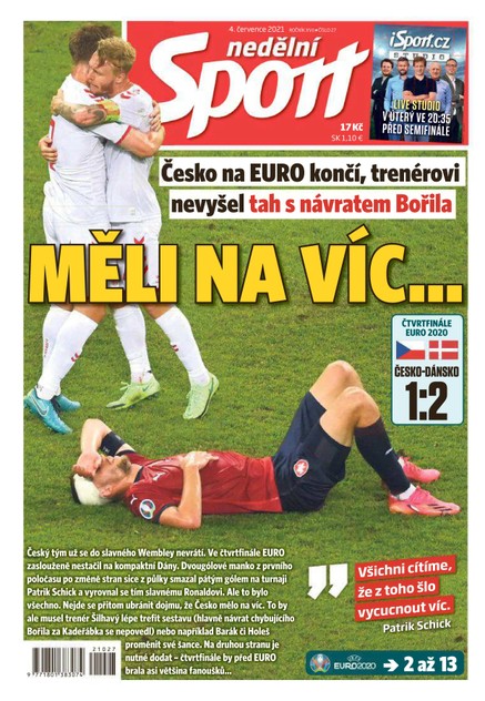 Nedělní Sport - 4.7.2021