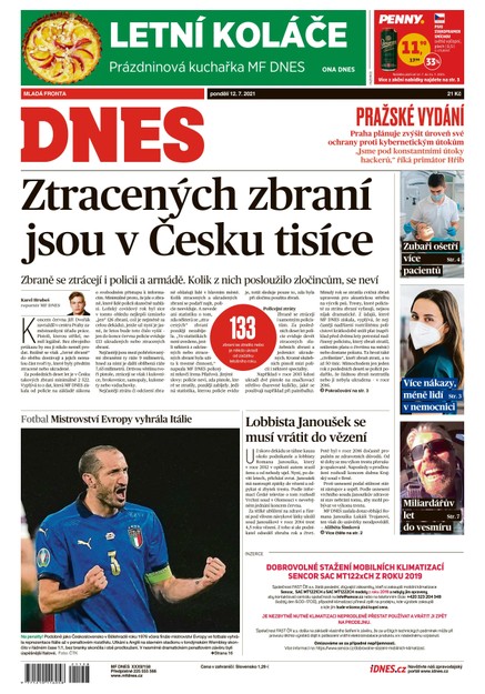 MF DNES - 12.7.2021