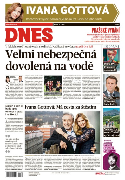 MF DNES - 14.7.2021