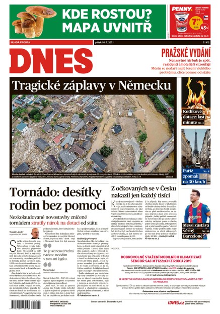 MF DNES - 16.7.2021