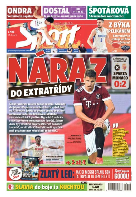 Sport - 4.8.2021