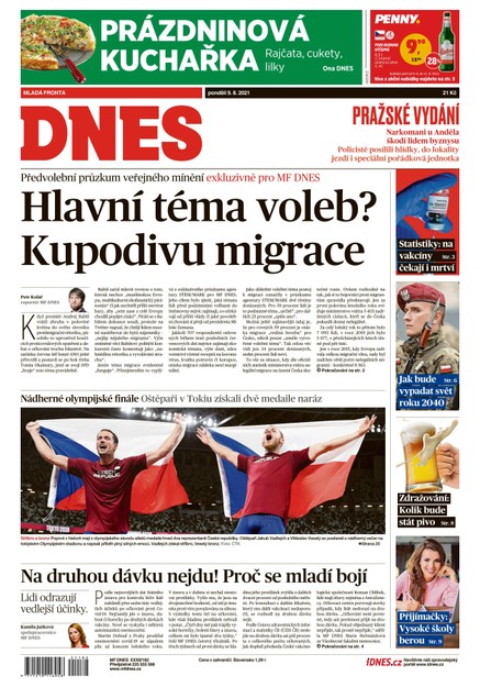 MF DNES - 9.8.2021