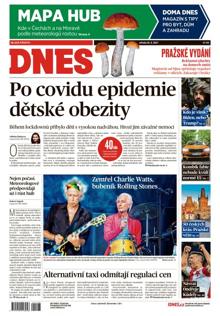 MF DNES - 25.8.2021