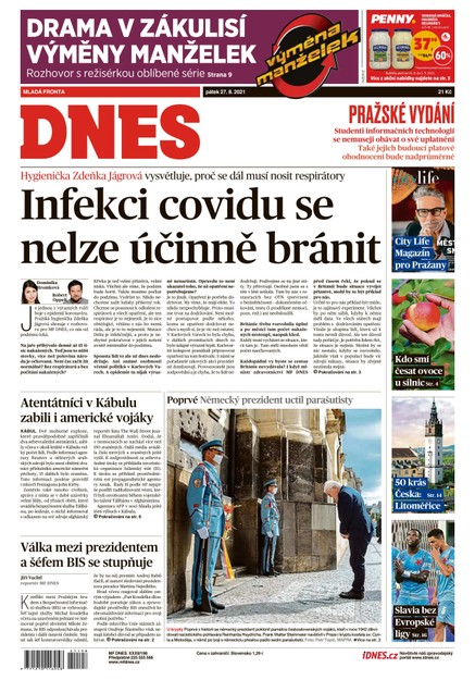 MF DNES - 27.8.2021