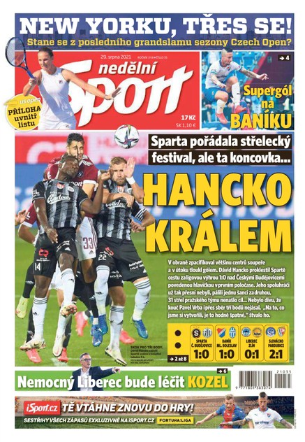 Nedělní Sport - 29.8.2021