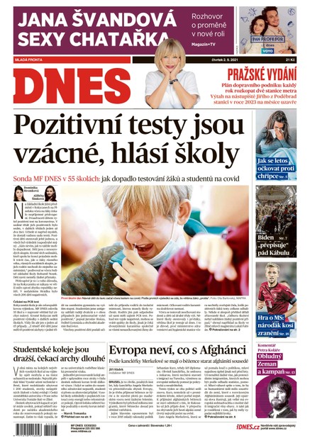 MF DNES - 2.9.2021