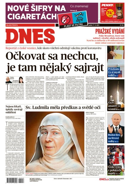 MF DNES - 17.9.2021