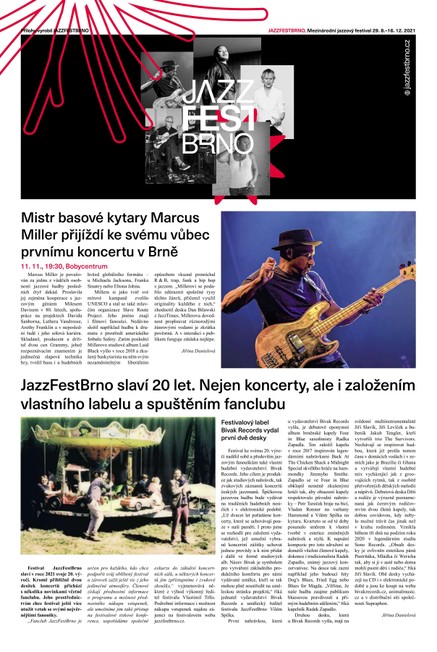 HN 184 - 22.09.2021 JazzFestBrno