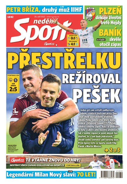 Nedělní Sport - 26.9.2021