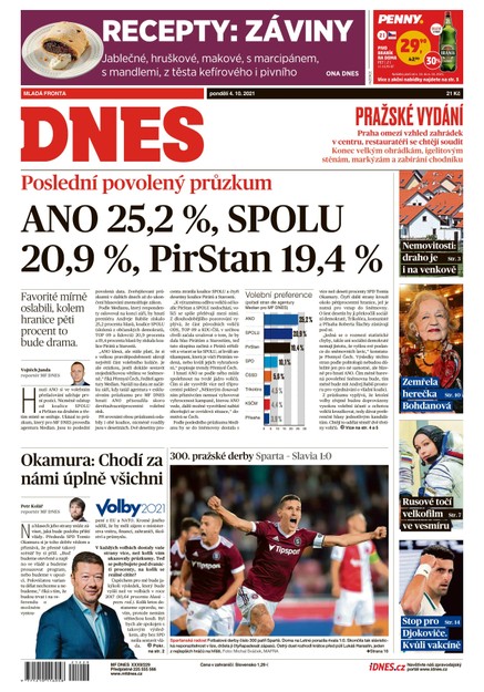MF DNES - 4.10.2021