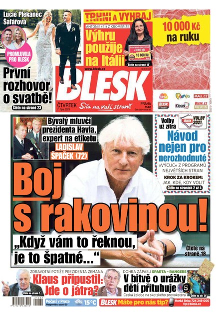 Blesk - 7.10.2021