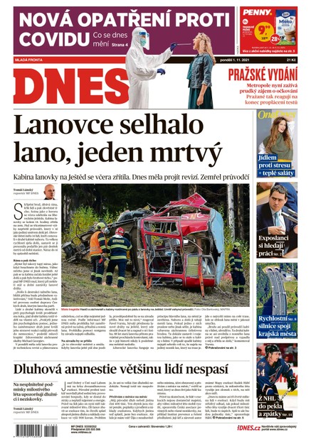 MF DNES - 1.11.2021
