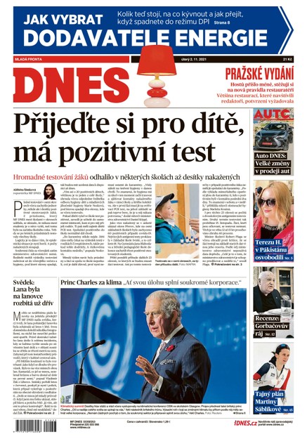 MF DNES - 2.11.2021