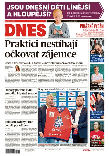 MF DNES - 4.11.2021