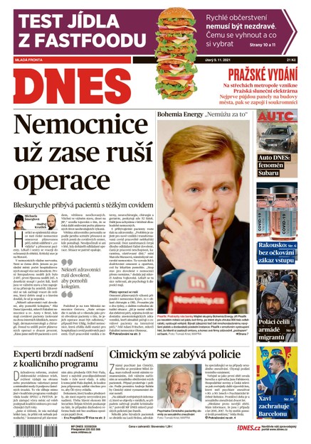 MF DNES - 9.11.2021