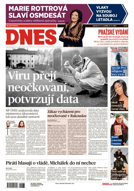 MF DNES - 13.11.2021