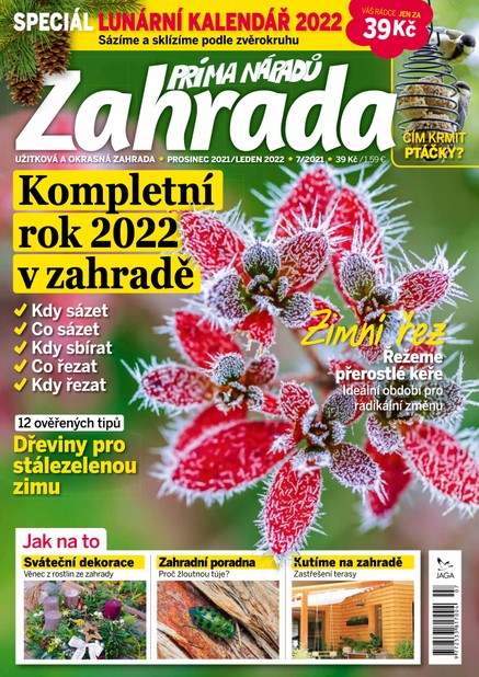 Zahrada prima nápadů 7/2021