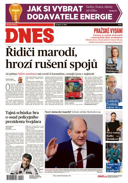 MF DNES - 9.12.2021