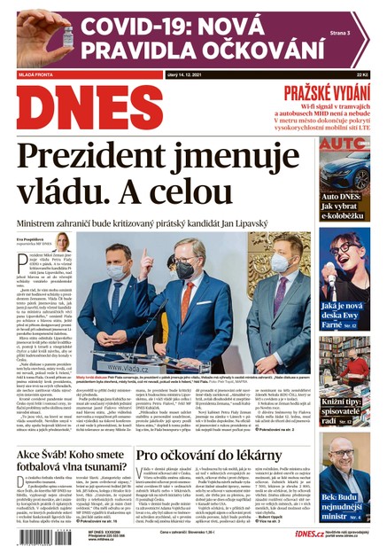 MF DNES - 14.12.2021