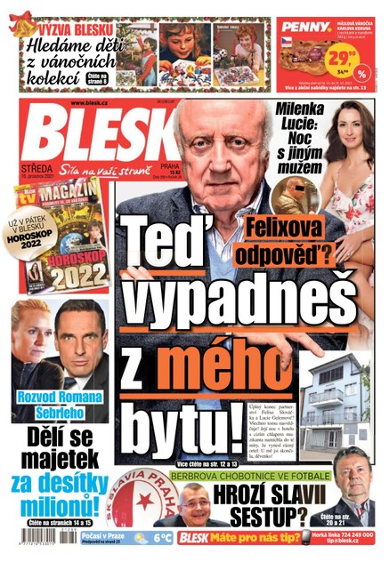 Blesk - 15.12.2021