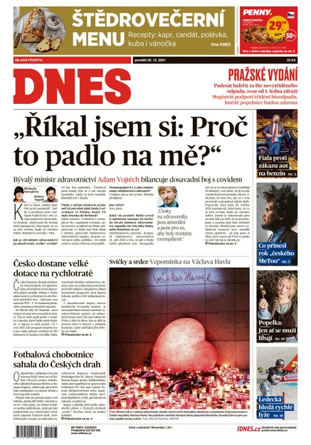 MF DNES - 20.12.2021